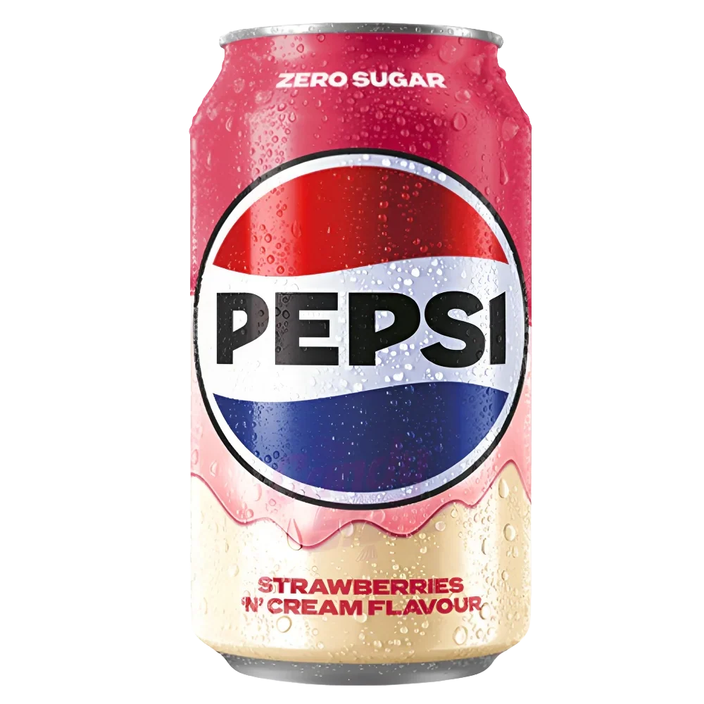 Pepsi Zero Sugar Strawberries & Cream 330ml