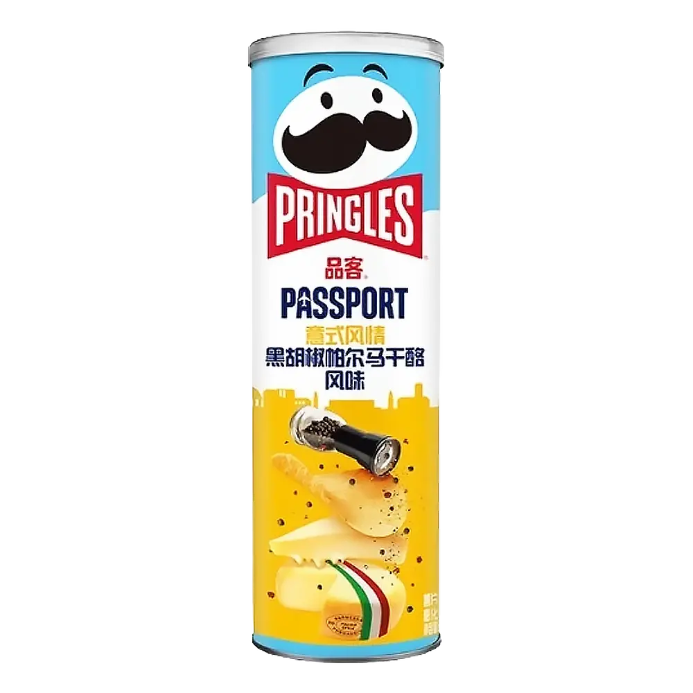 Pringles Italian Style Black Pepper & Parmesan 110g