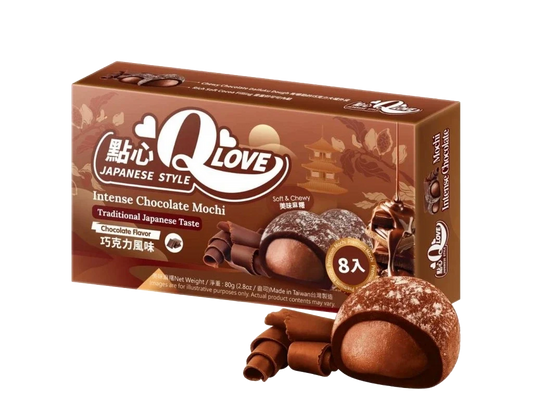 QLove Intense Chocolate Mini Mochi 80g