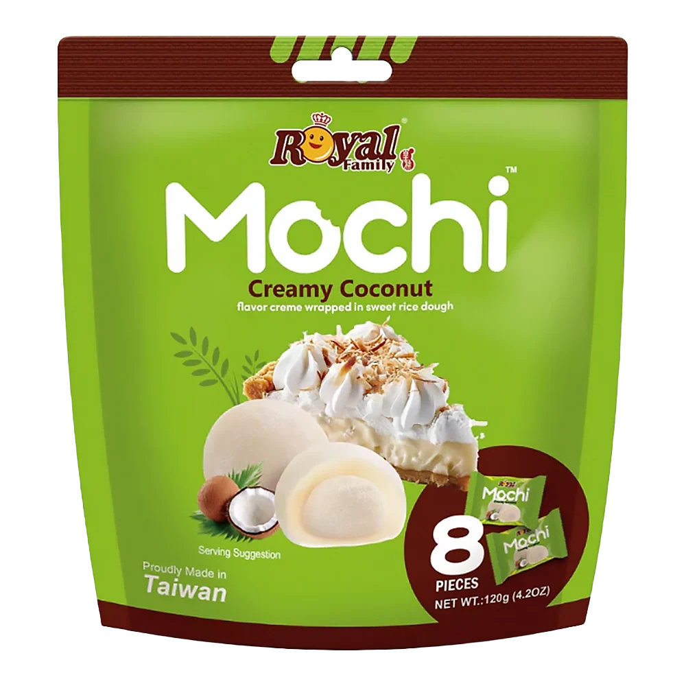 Royal Family Mochi Creamy Coconut 120g