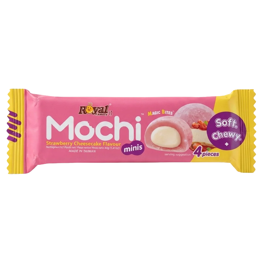 Royal Family Mochi Mini Strawberry Cheesecake 40g