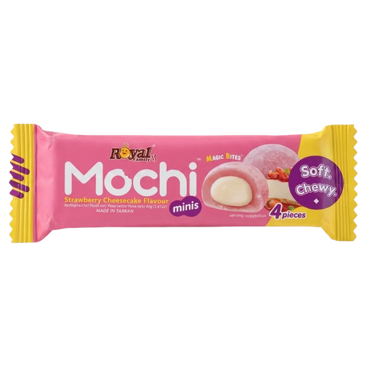 Royal Family Mochi Mini Strawberry Cheesecake 40g