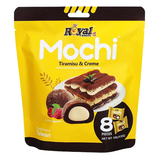 Royal Family Mochi Tiramisu & Creme flavor 120g
