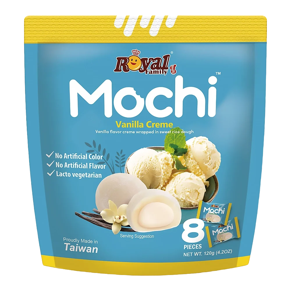 Royal Family Mochi Vanilla Creme 120g