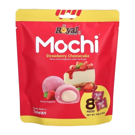 Royal Family Mochi Strawberry Cheese Cake flavor 120g