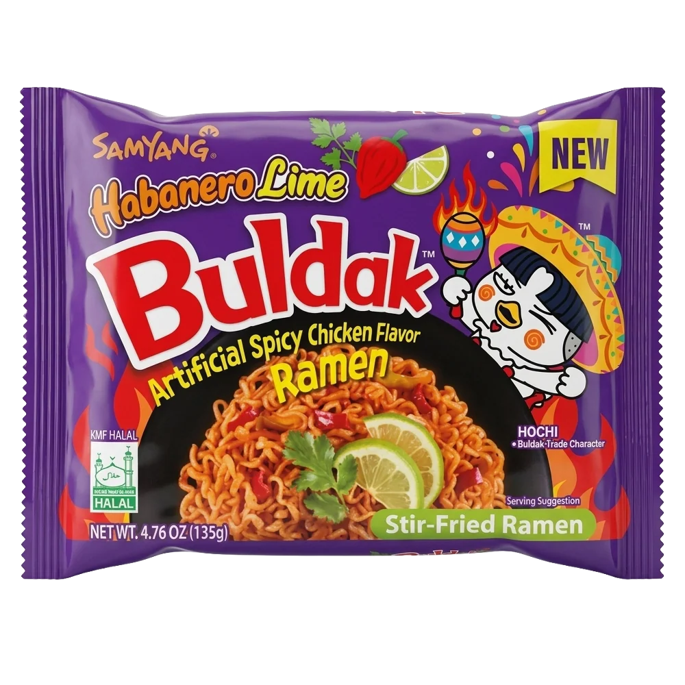 Samyang Buldak Habanero Lime 135g