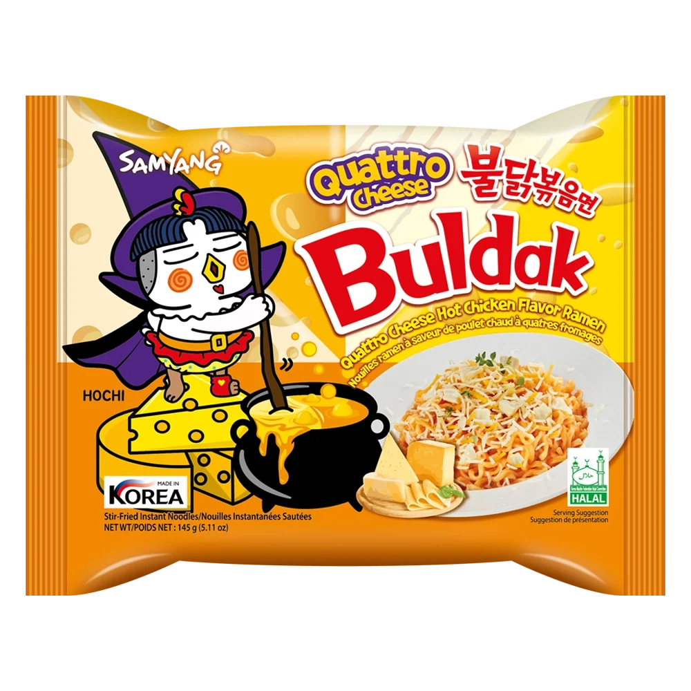 Samyang Buldak Quattro Cheese 145g