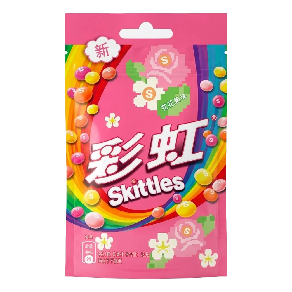 Skittles Flower Fruit Bag CHN 40g