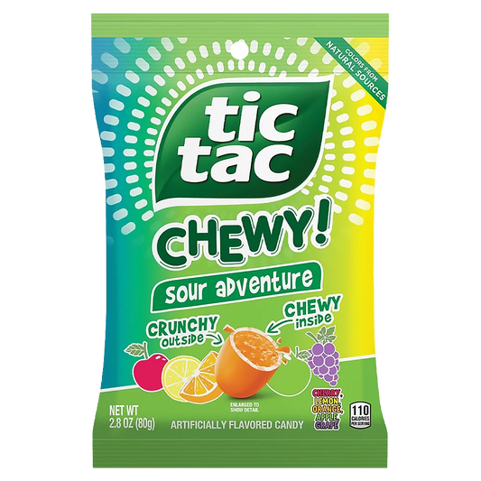 Tic Tac Chewy Small Sour Adventure 80g