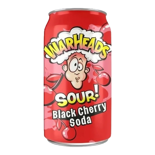 Warheads Black Cherry Soda 330ml