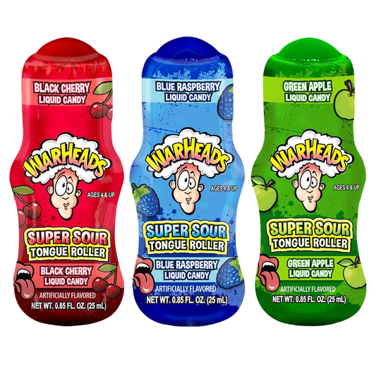 Warheads Super Sour Tongue Rollers 24g